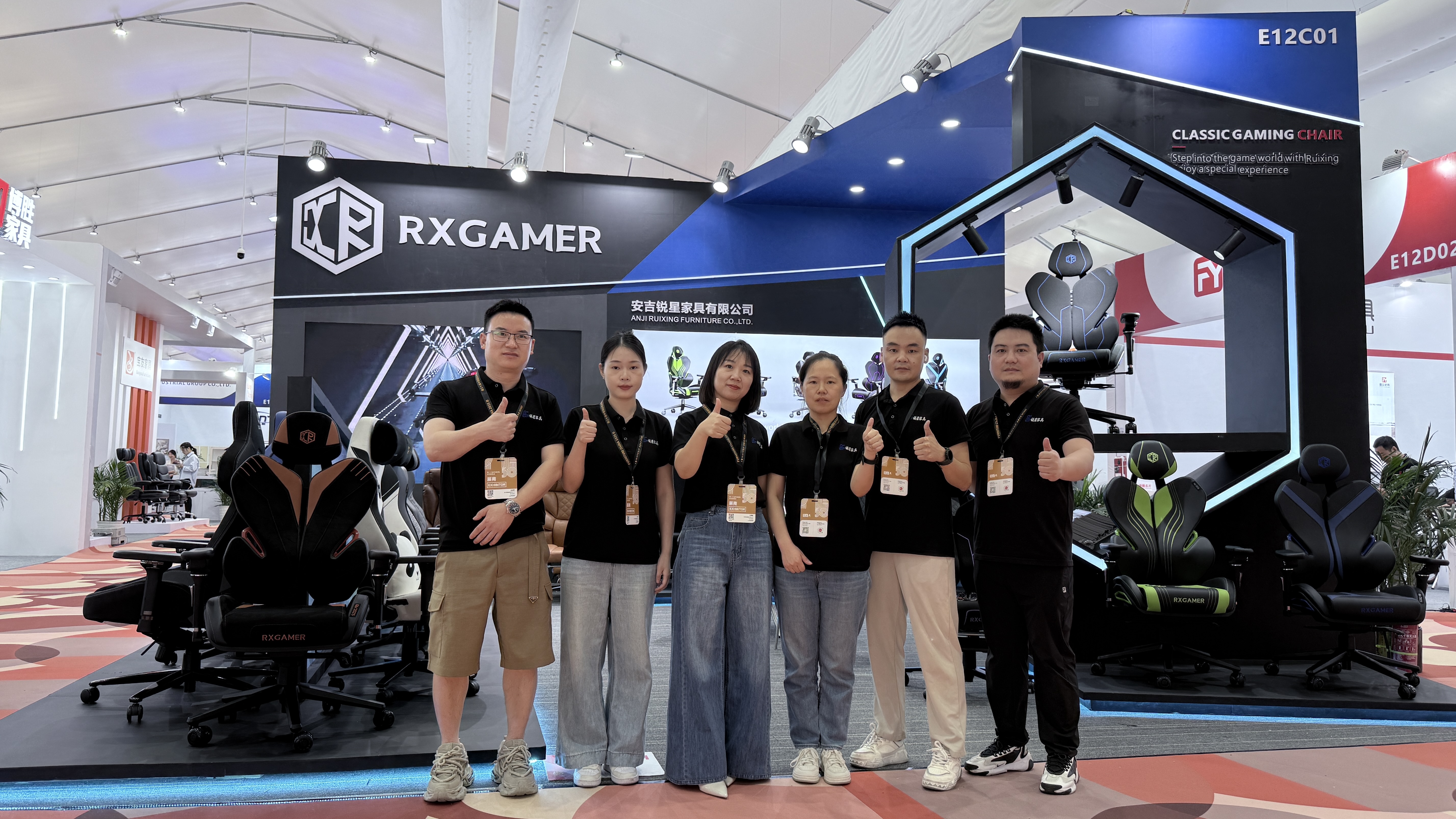 Anji RuiXing 가구가 제30회 중국 국제 가구 박람회에서 성공적으로 전시되었습니다.